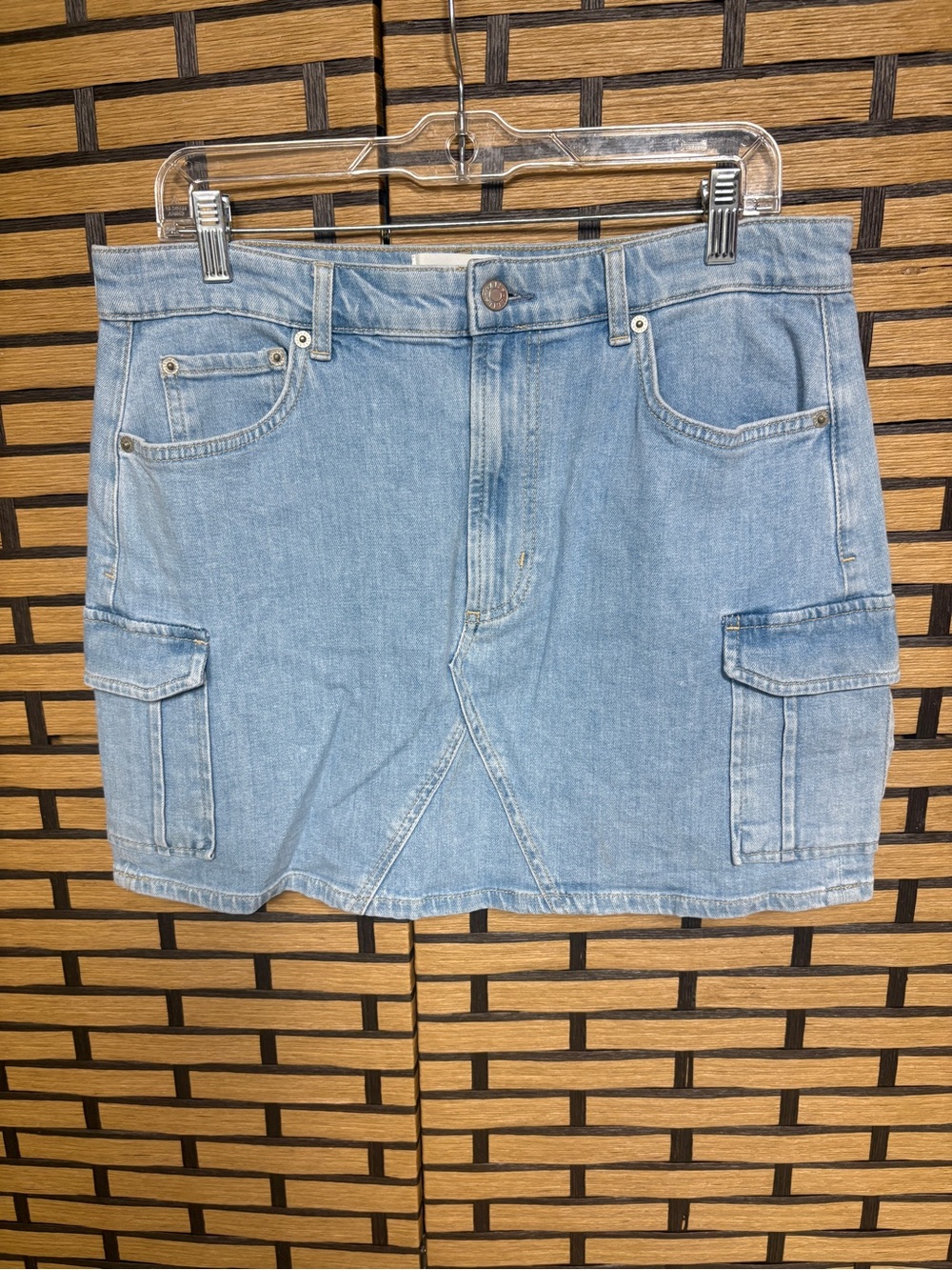 Rails Jean Cargo Mini Skirt Size 31